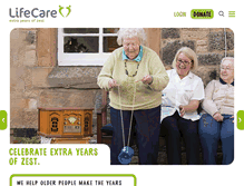 Tablet Screenshot of lifecare-edinburgh.org.uk